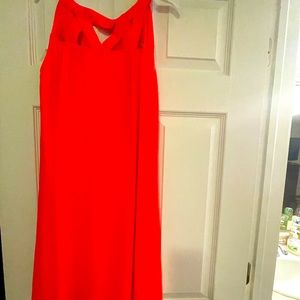 Hot pink summer dress